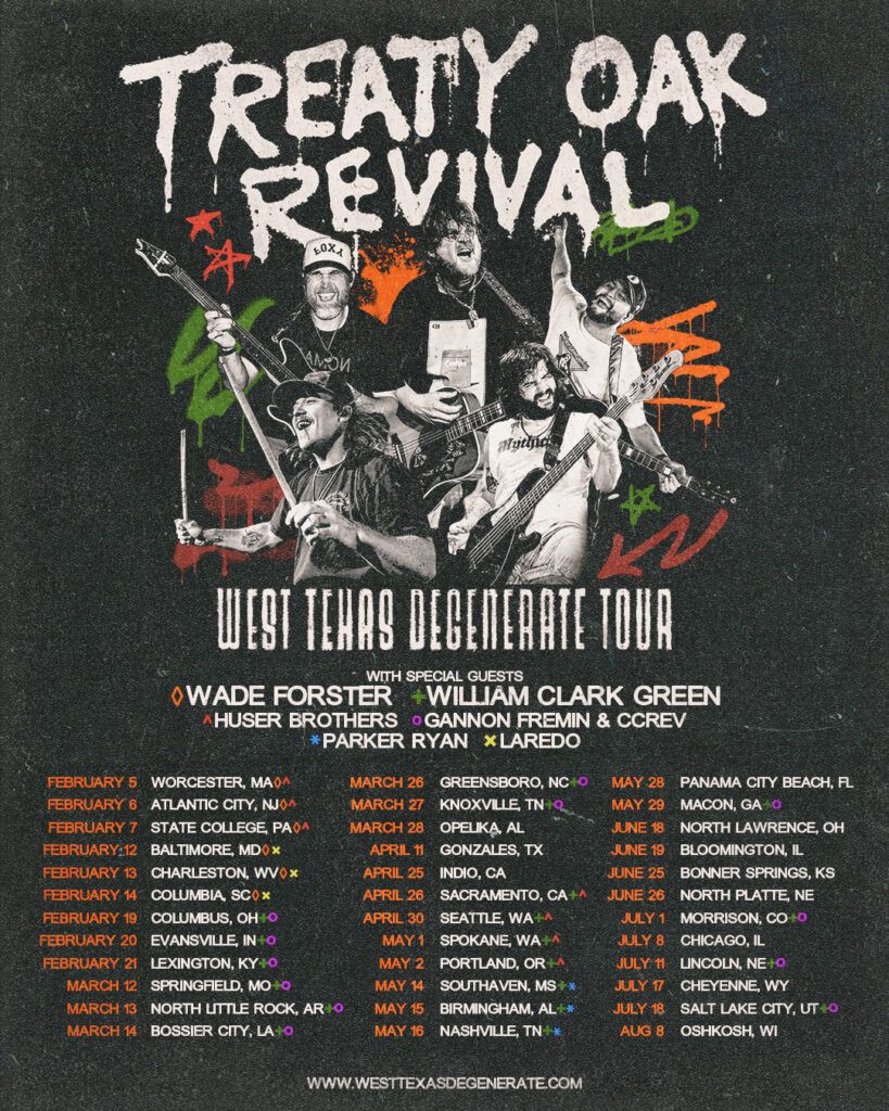 Treaty Oak Revival with William Clark Green at UFCUA Box Suite 7