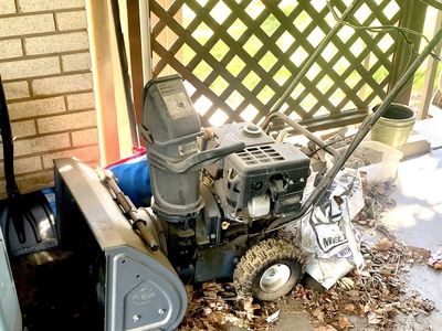 Craftsman snowblower for parts