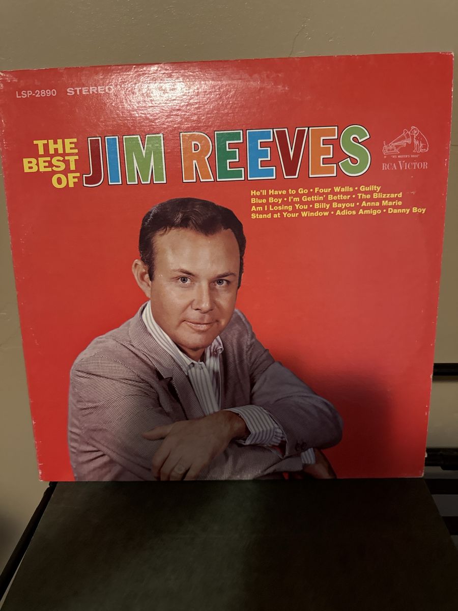 The Best of Jim Reeves Vinyl LP Record - RCA Victor Stereo LSP-2890