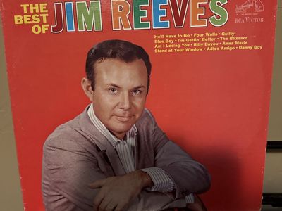 The Best of Jim Reeves Vinyl LP Record - RCA Victor Stereo LSP-2890