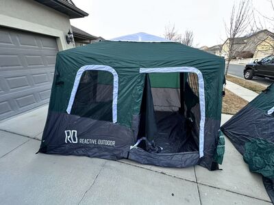 Inflatable Cabin Tent, 6 Person, Sets Up In 3min