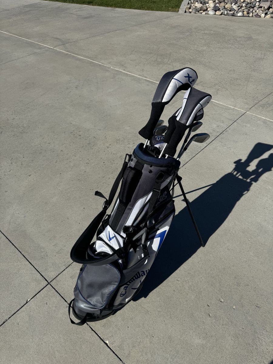 Callaway XT full set golf clubs - junior golf set for pre or early teen golfer