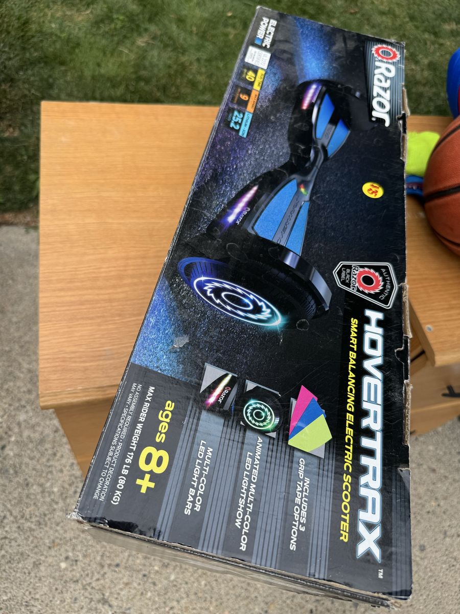 Razor Hovertrax Smart Balancing Electric Scooter - Ages 8+, Max 176 lbs, LED Lights