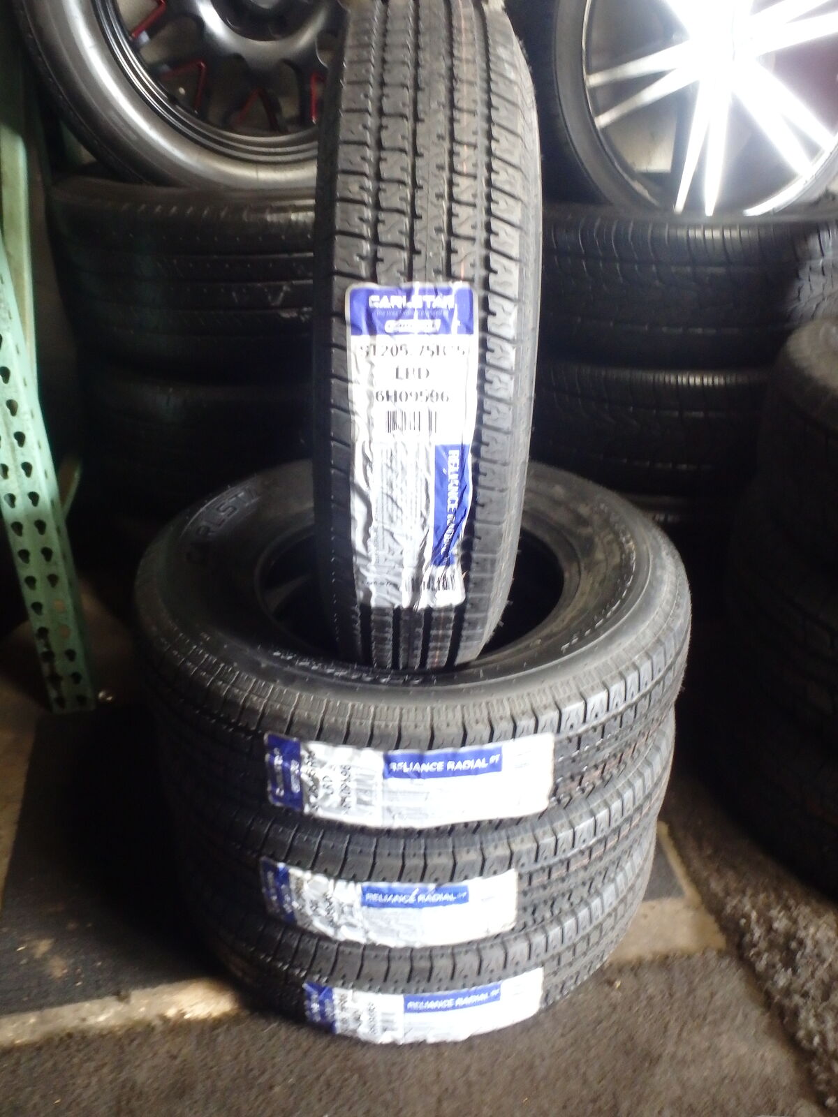 205/75R15 CARLSTAR RELIANCE RADIAL 3T SET OF BRAND NEW TIRES