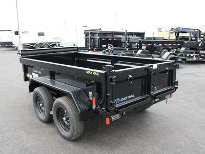 Load Trailer DE 60" X 10' Dump Trailer