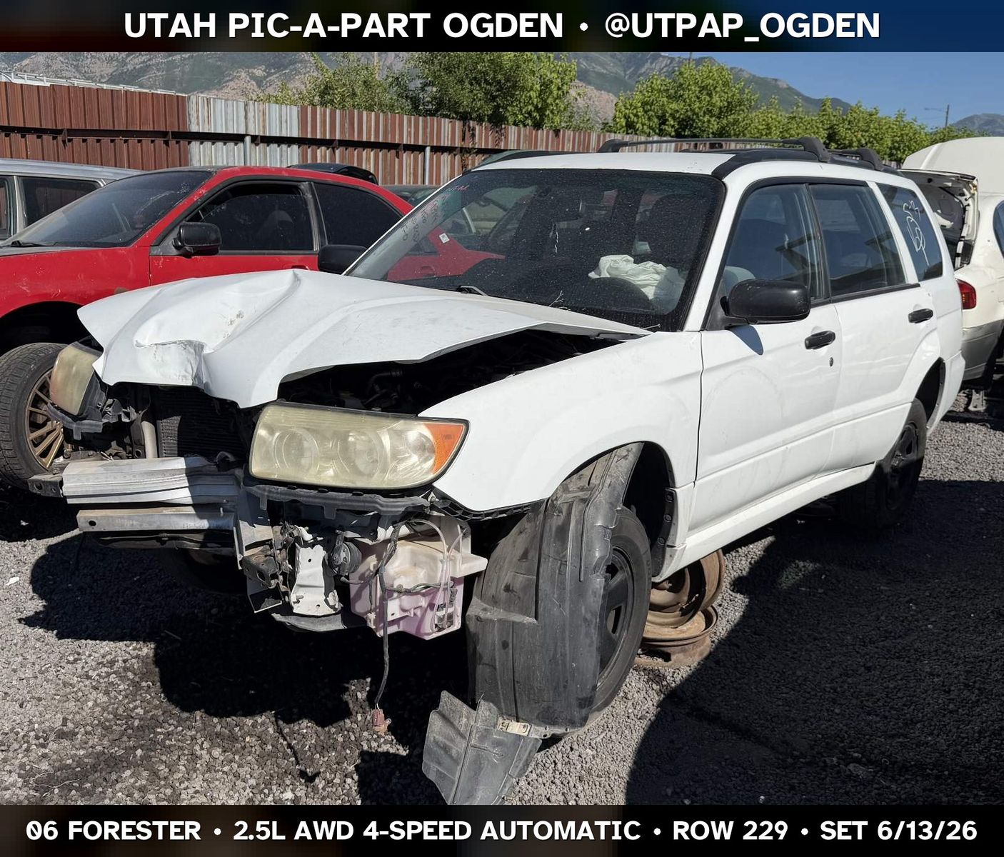 2006 Subaru Forester Parts - UTPAP Ogden