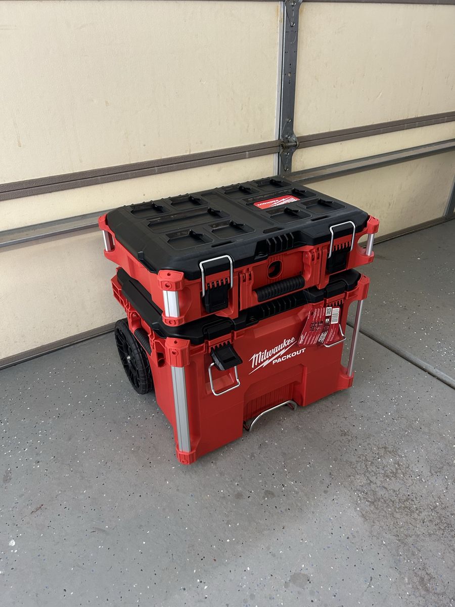 Milwaukee Packout Roller And Top Box