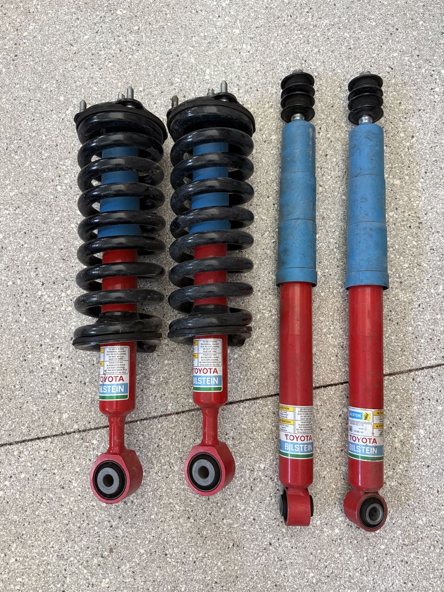 2022-2026 Gen 3 Toyota Tundra Bilstein TRD Off-Road Full Shocks and Coilovers