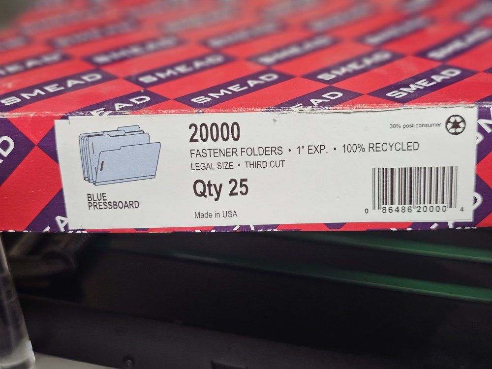 Fastener Folders 25ct