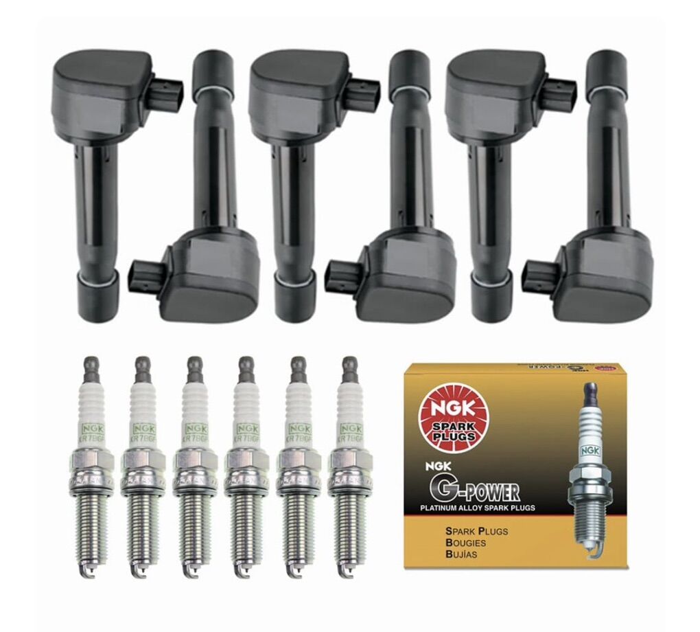 New Ignition Coil Pak Plugs Honda Accord