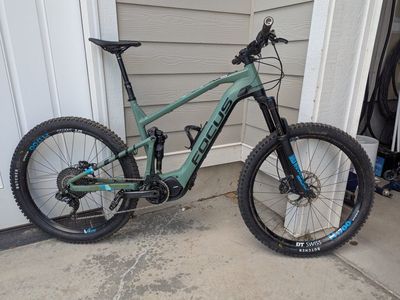 Focus JAM² Pro Plus Electric Mountain Bike - Full Suspension, Size Large, Excellent Condition