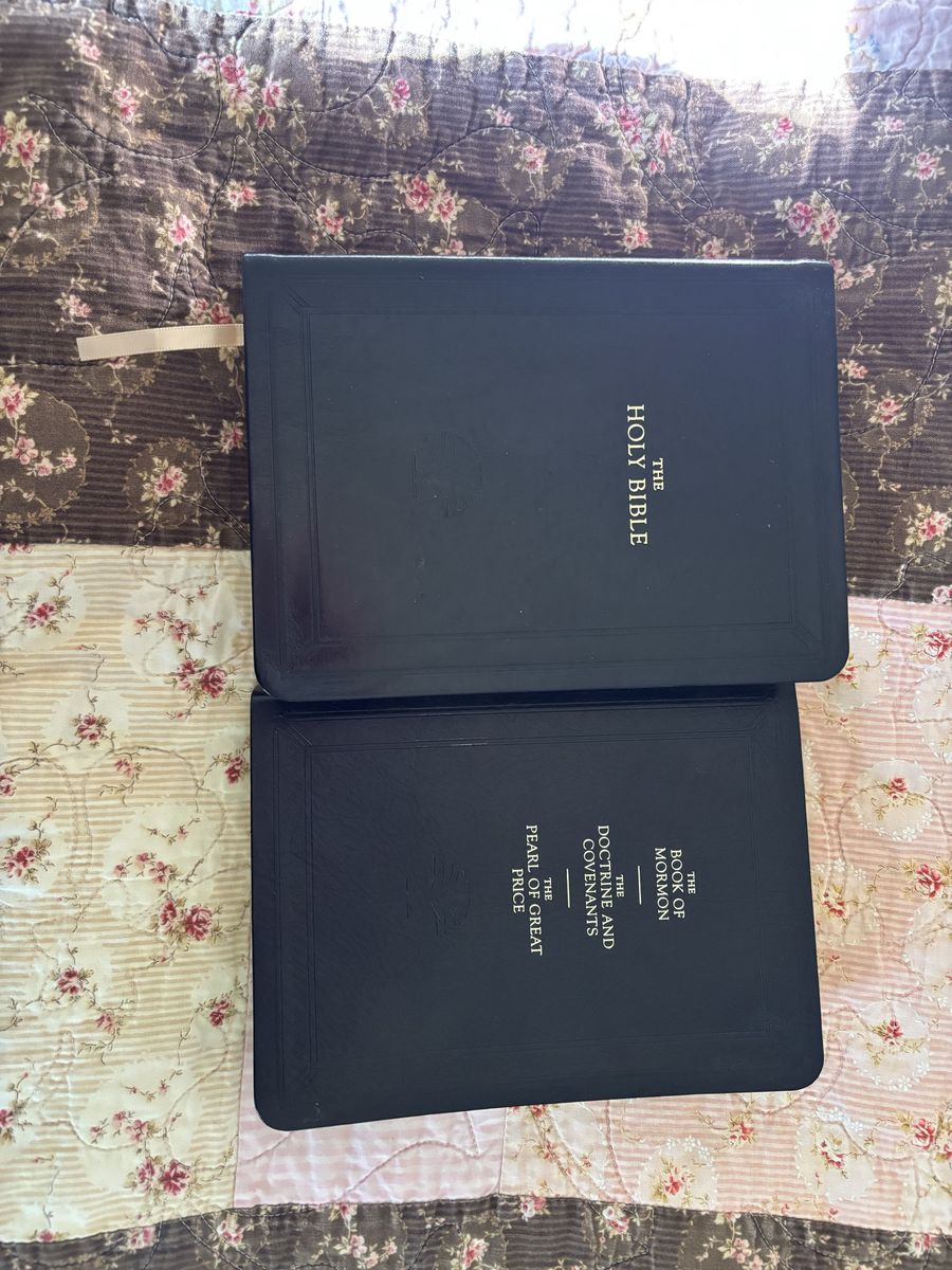 The Holy Bible & Book of Mormon (LDS Edition) - Black Standard Works Set LIMITED EDITION