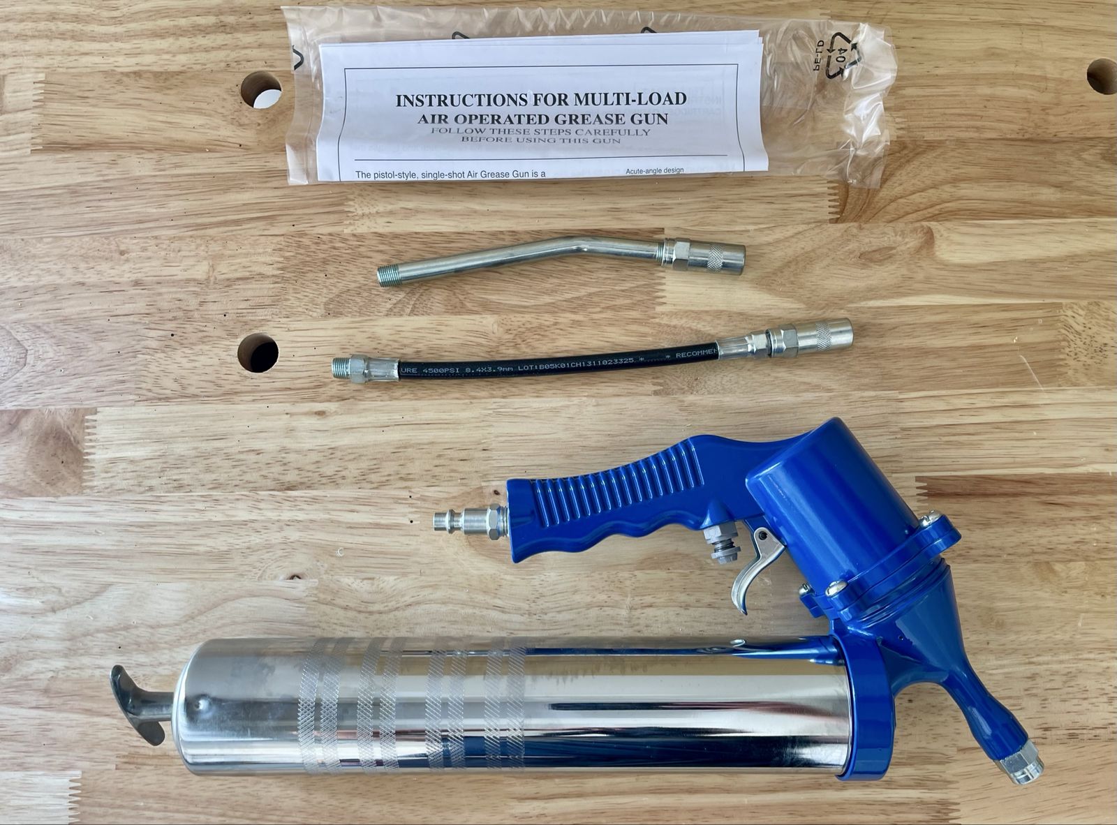 K Tool International Air Grease Gun – Pistol Grip