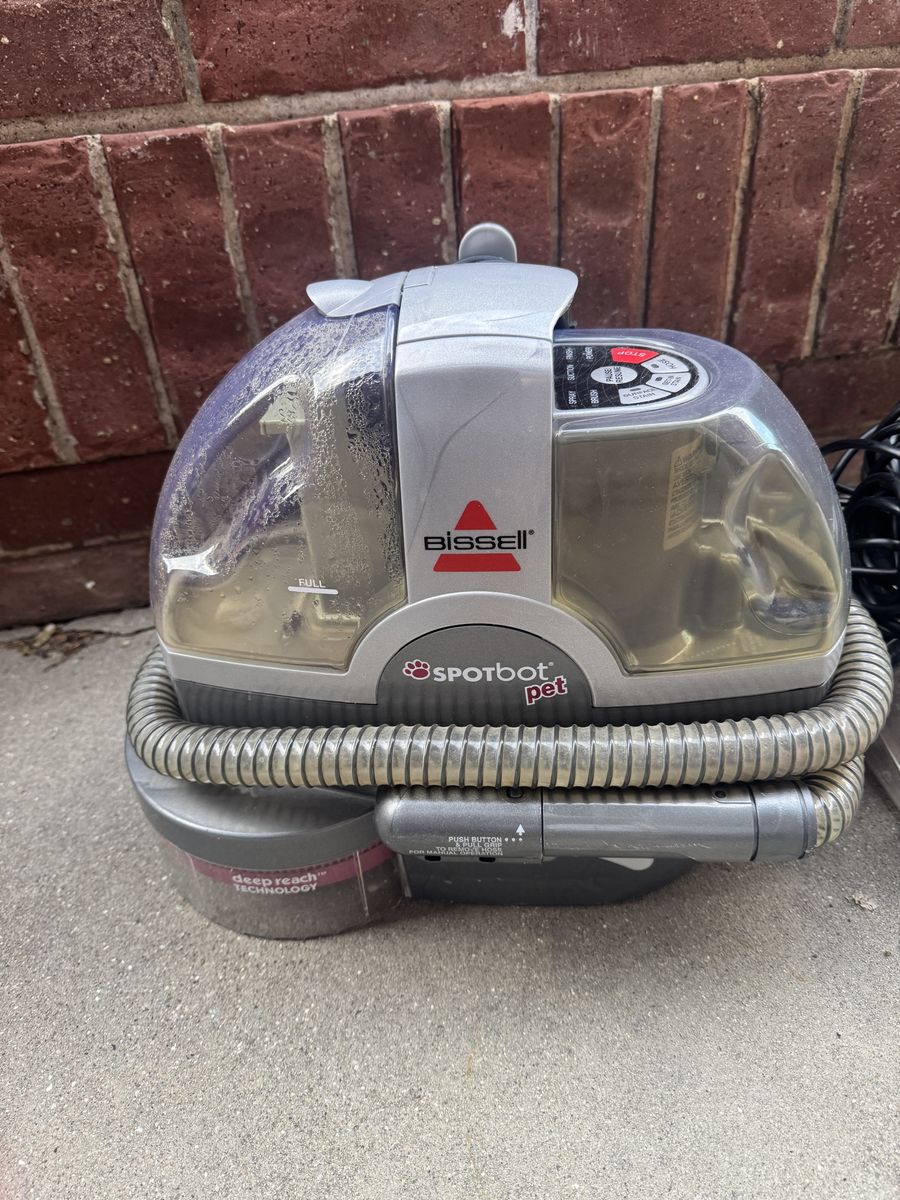 Bissell SpotBot Pet Portable Carpet Cleaner - Spot & Stain Remover with Deep Reach Technology