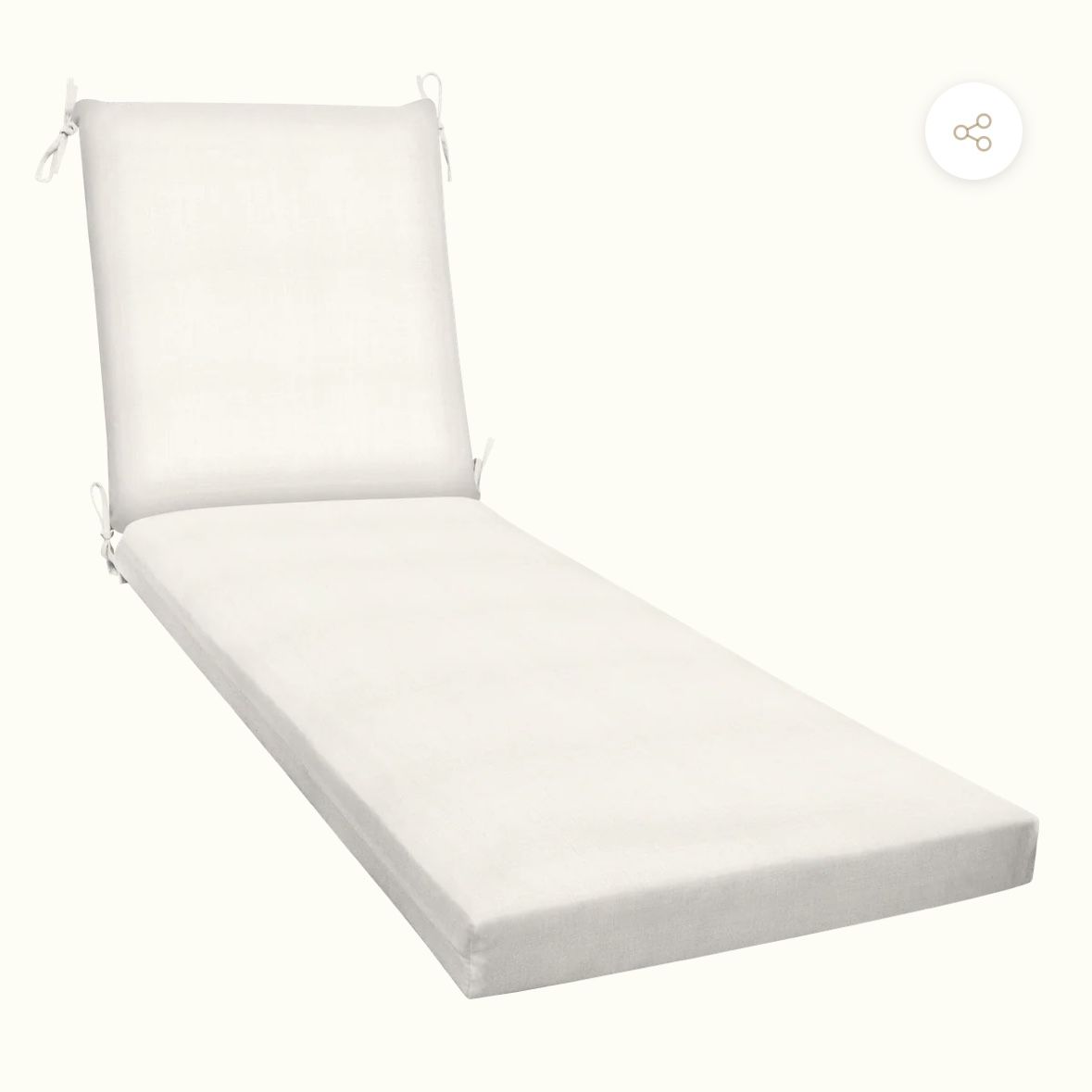 Poolside Chaise Lounge Cushions