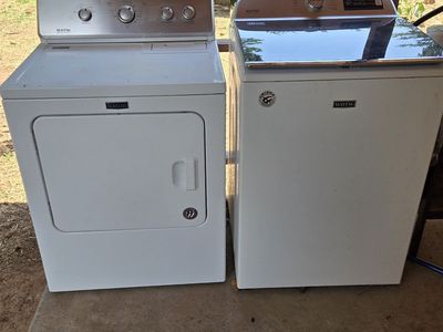Maytag washer and dryer