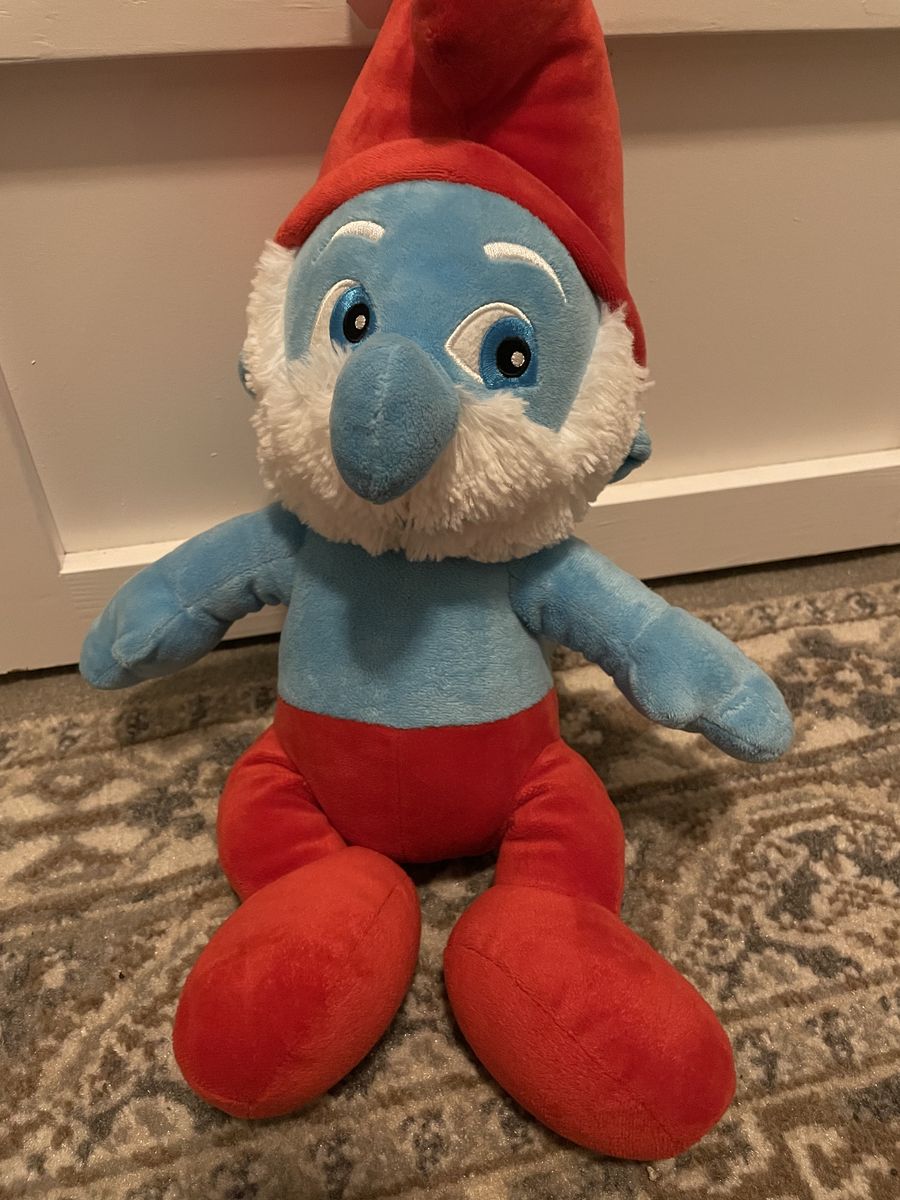 Build A Bear Workshop Papa Smurf Retired Plush