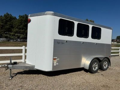 2017 Sundowner Super Sport 3 Horse Slant Bumper Pull