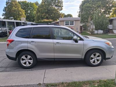 2014 Subaru Forester 2.5i Premium AWD SUV - Silver - Rebuilt Title