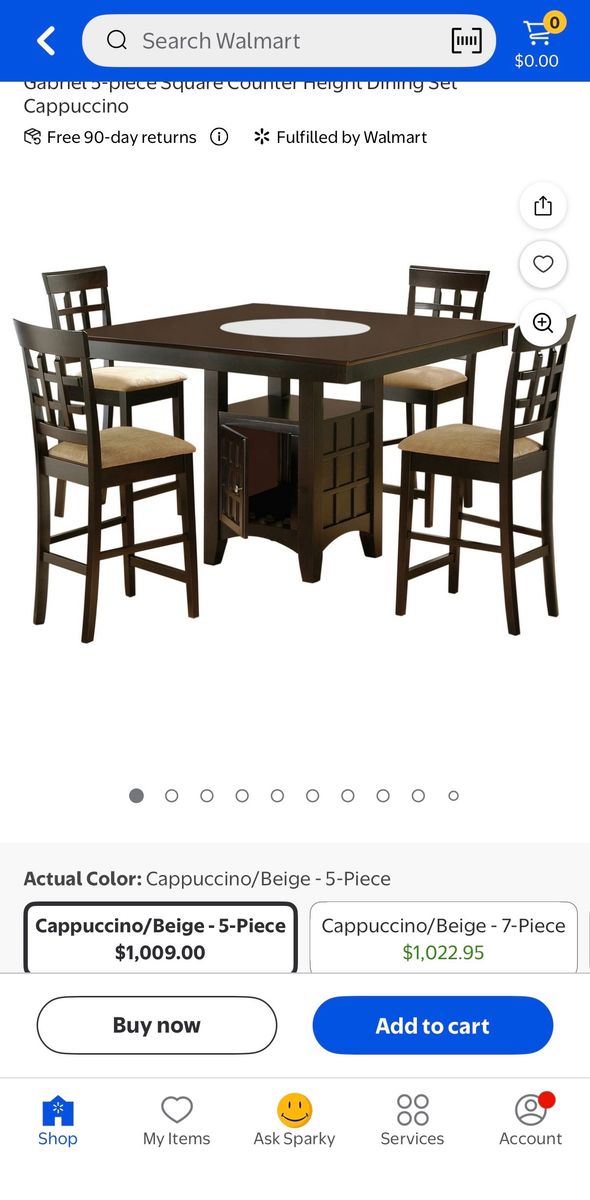 Dining table
