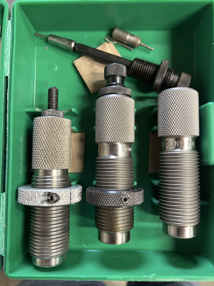 7mm TCU 3 Die Set. Plus others and brass.