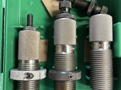 7mm TCU 3 Die Set. Plus others and brass.