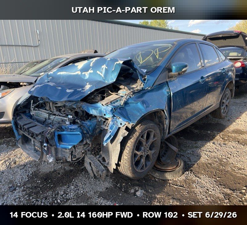 2014 Ford Focus Parts - UTPAP Orem
