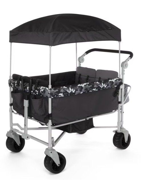 Deluxe Gray Camo Stroller Wagon