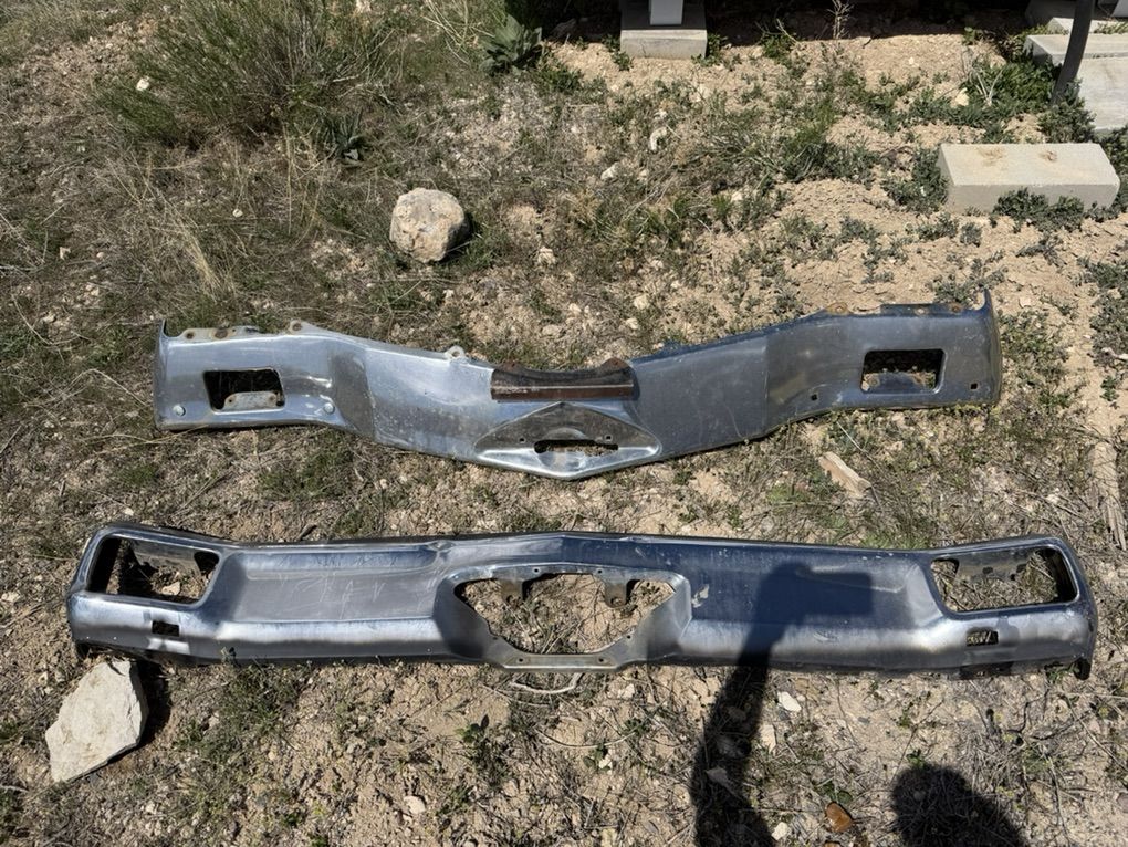 Front And Rear Bumper 70 Chevelle El Camino