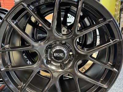 Brand new set of 4 wheels XXR Wheels 19x9 lug pattern 5x4.5 +35 offset Chromium Black