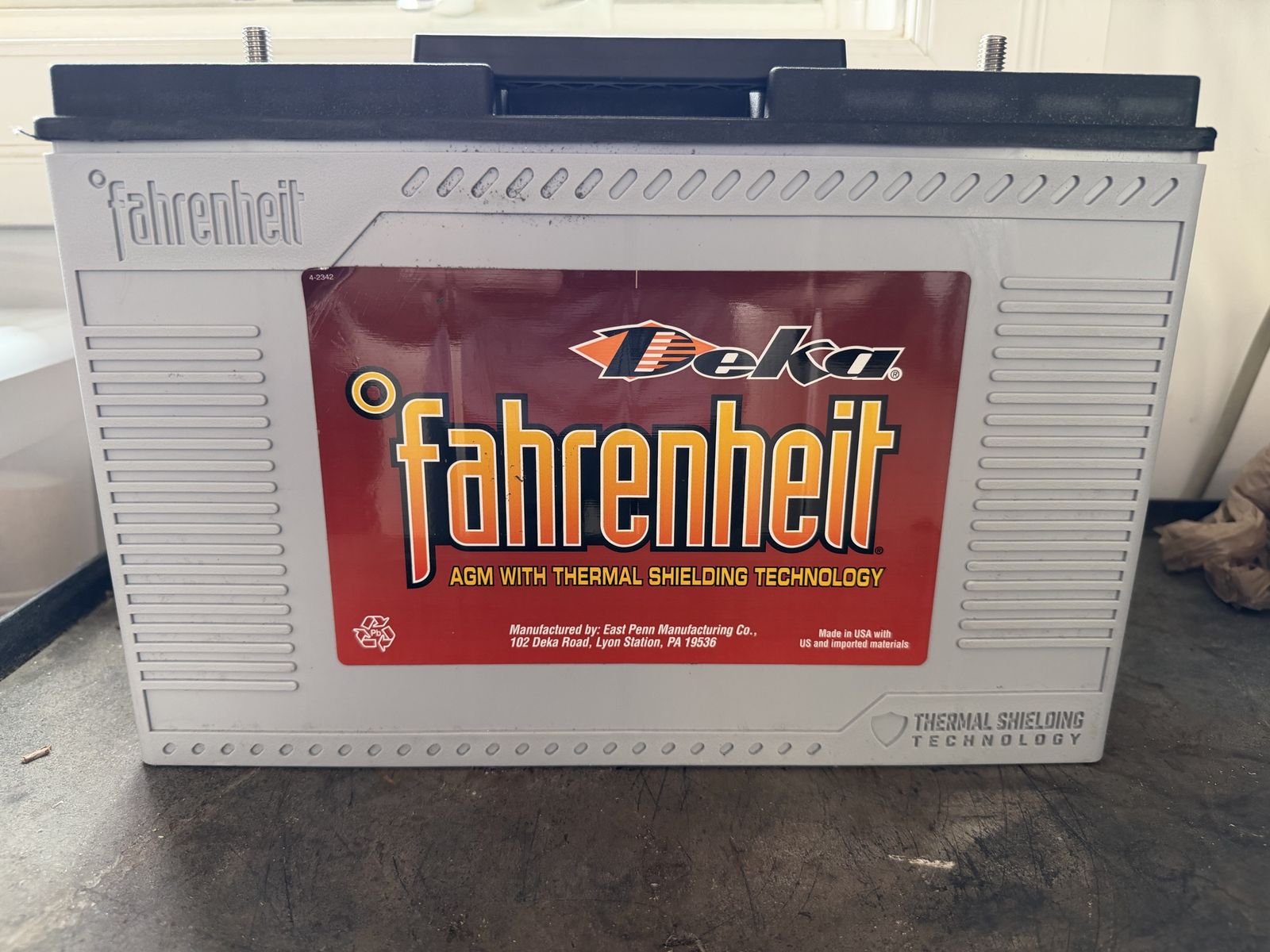 Deka Fahrenheit AGM Marine/RV Battery 12V 100 Ah