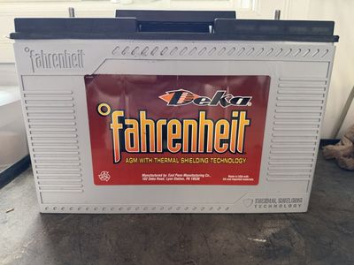 Deka Fahrenheit AGM Marine/RV Battery 12V 100 Ah