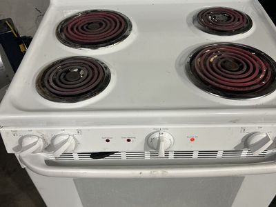 Frigidaire White Electric Range Stove with Self-Clean Oven