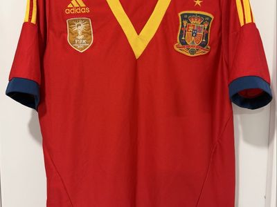 Spain National Team Jersey FIFA World Cup Champions ‘10