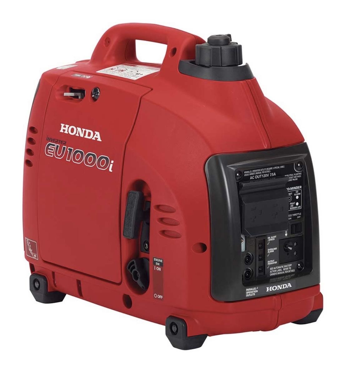 NEW Honda EU1000i Super Quiet Inverter Generator - 1000W, 29lbs, Parallel Ready, with Cover