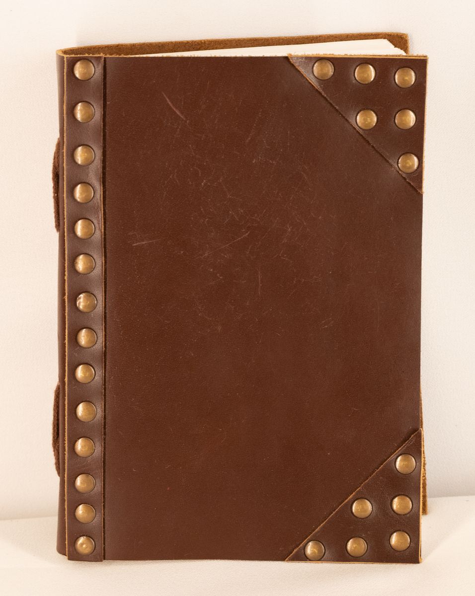 Sleek Pirate Leather Journal