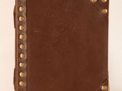 Sleek Pirate Leather Journal