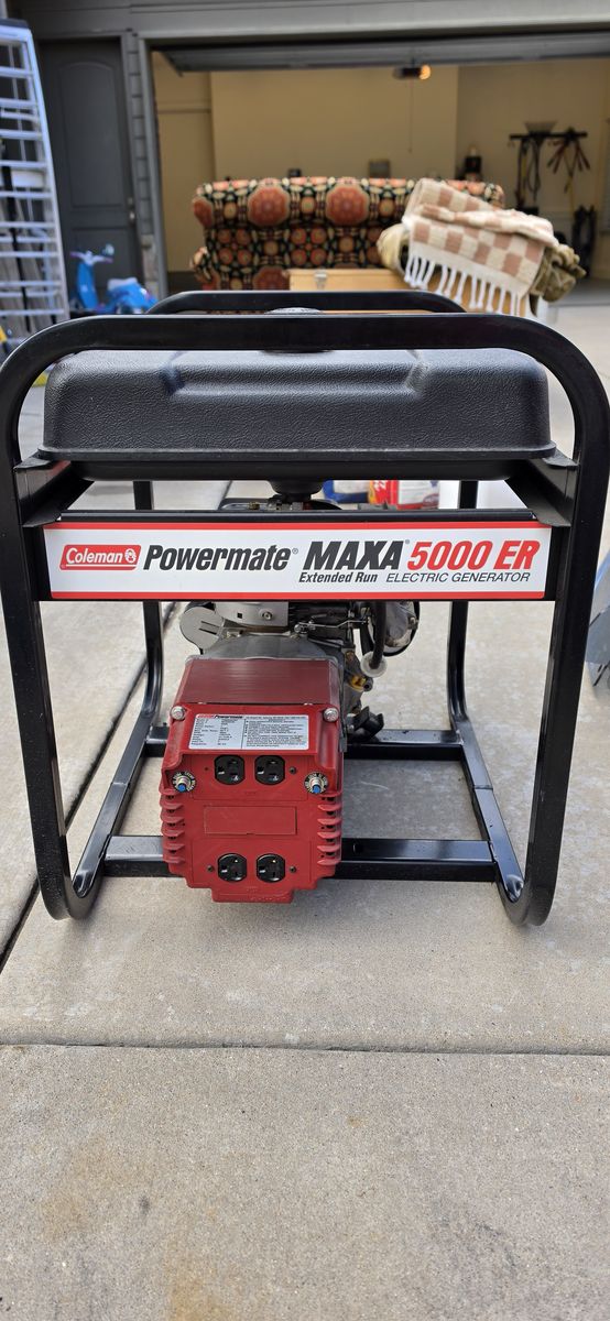 Coleman Powermate Maxa 5000 ER Generator