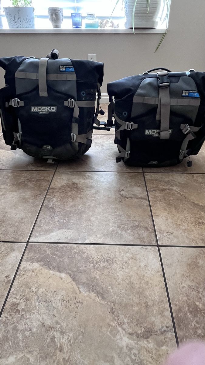 Mosko Moto Backcountry 35L Motorcycle Panniers Set for KTM