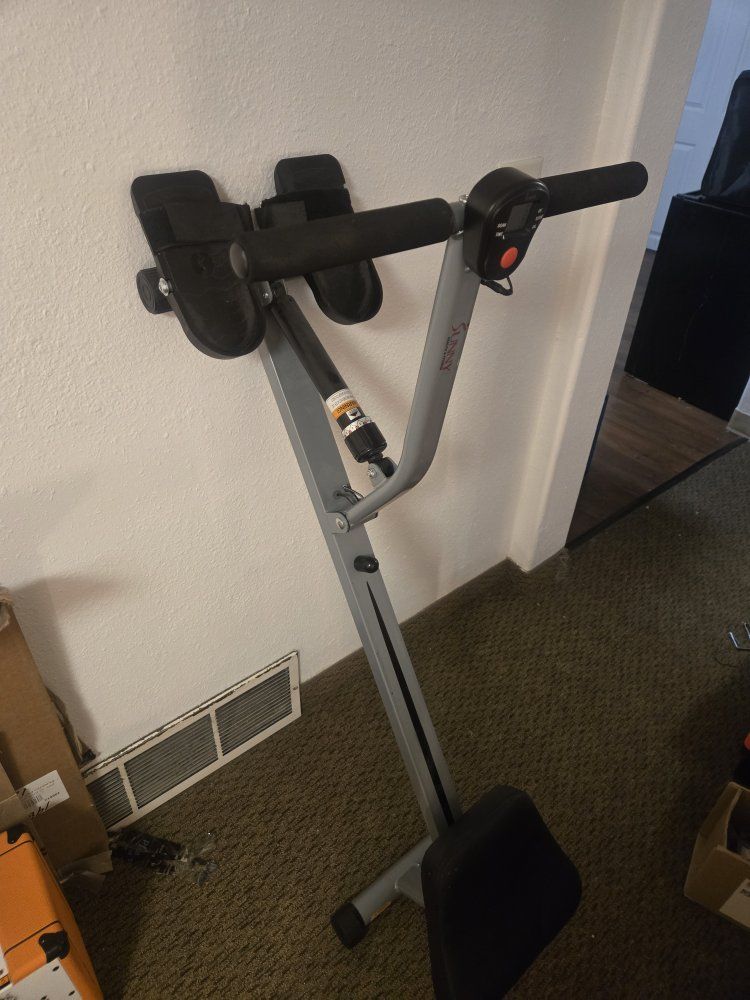 Sunny Health & Fitness SF-RW1205 Rowing Machine - Compact Hydraulic Resistance Rower