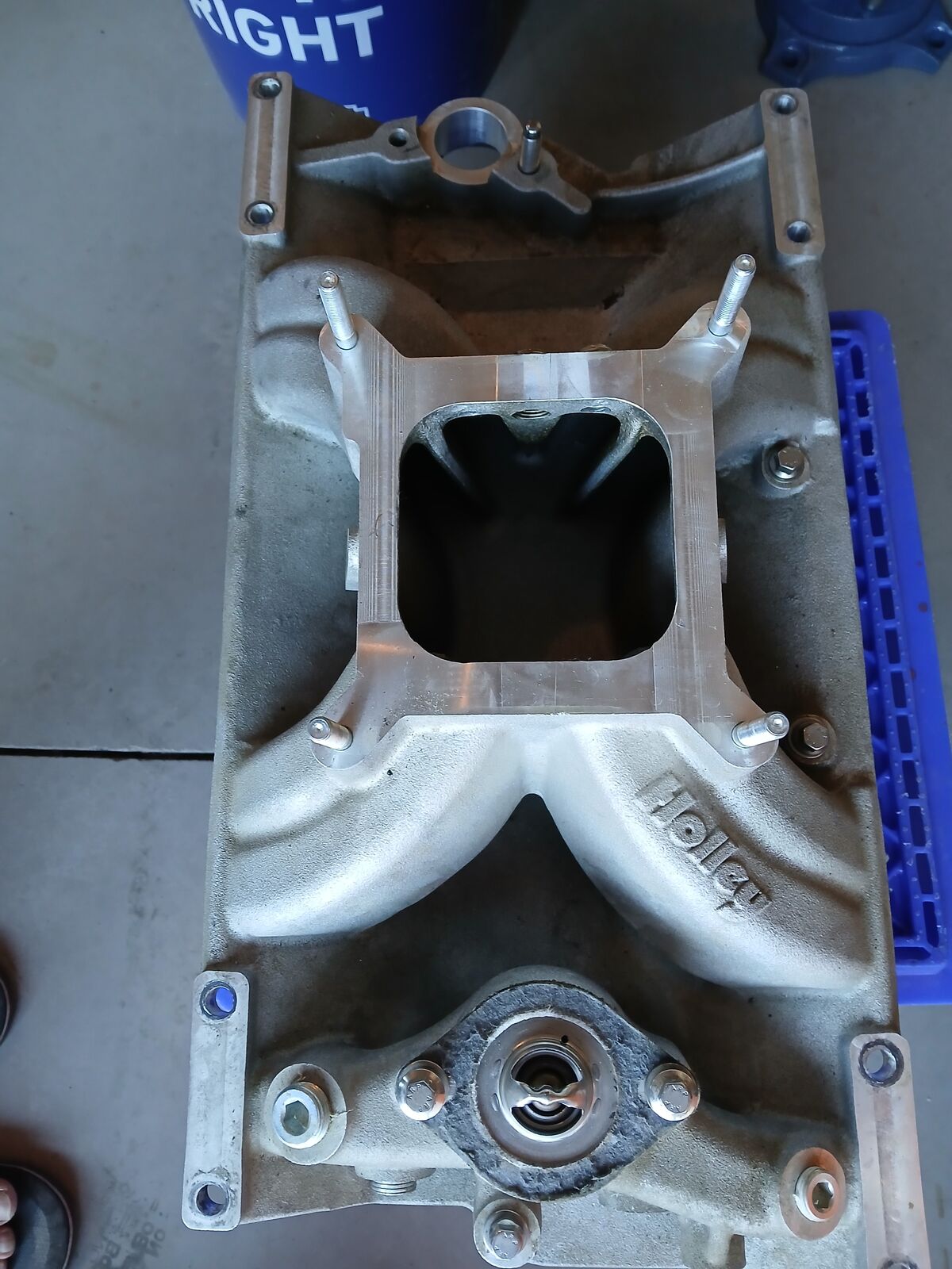 Holly Sbc Vortec Single Plane Intake