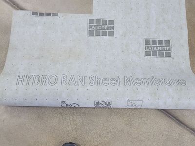 Laticrete Hydro Ban sheet Membrane for tile