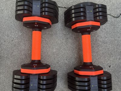New 25 lb Dumbbells — Dumbbell Set — 5–25 lb