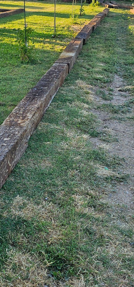 Railroad Ties – Great for Landscaping & Retaining Walls