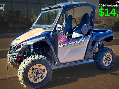 Used 2024 Yamaha Wolverine X2 1000 XT-R | 777 Miles | Winch, Roof & Windshield