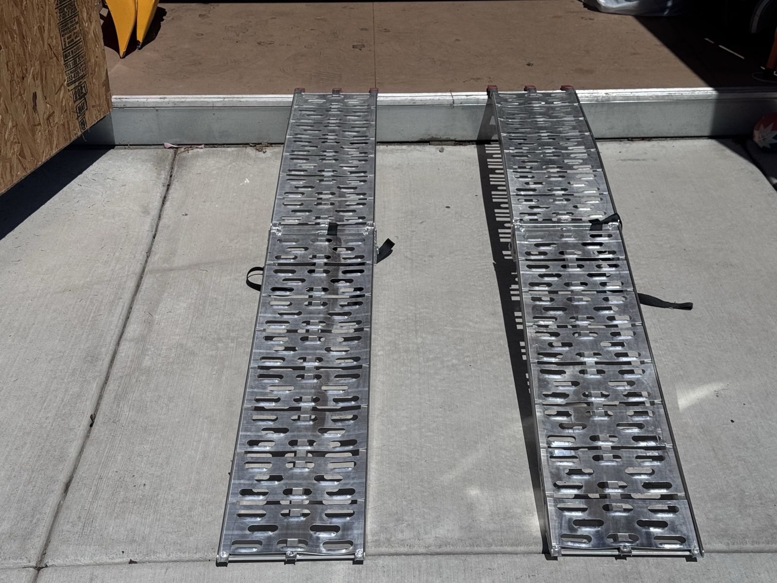 Folding Aluminum Loading Ramps for ATV or Motorcycle
