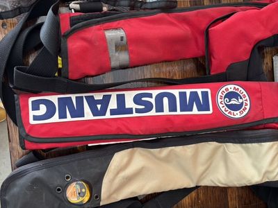 Mustang Self Inflating Life vests (2)
