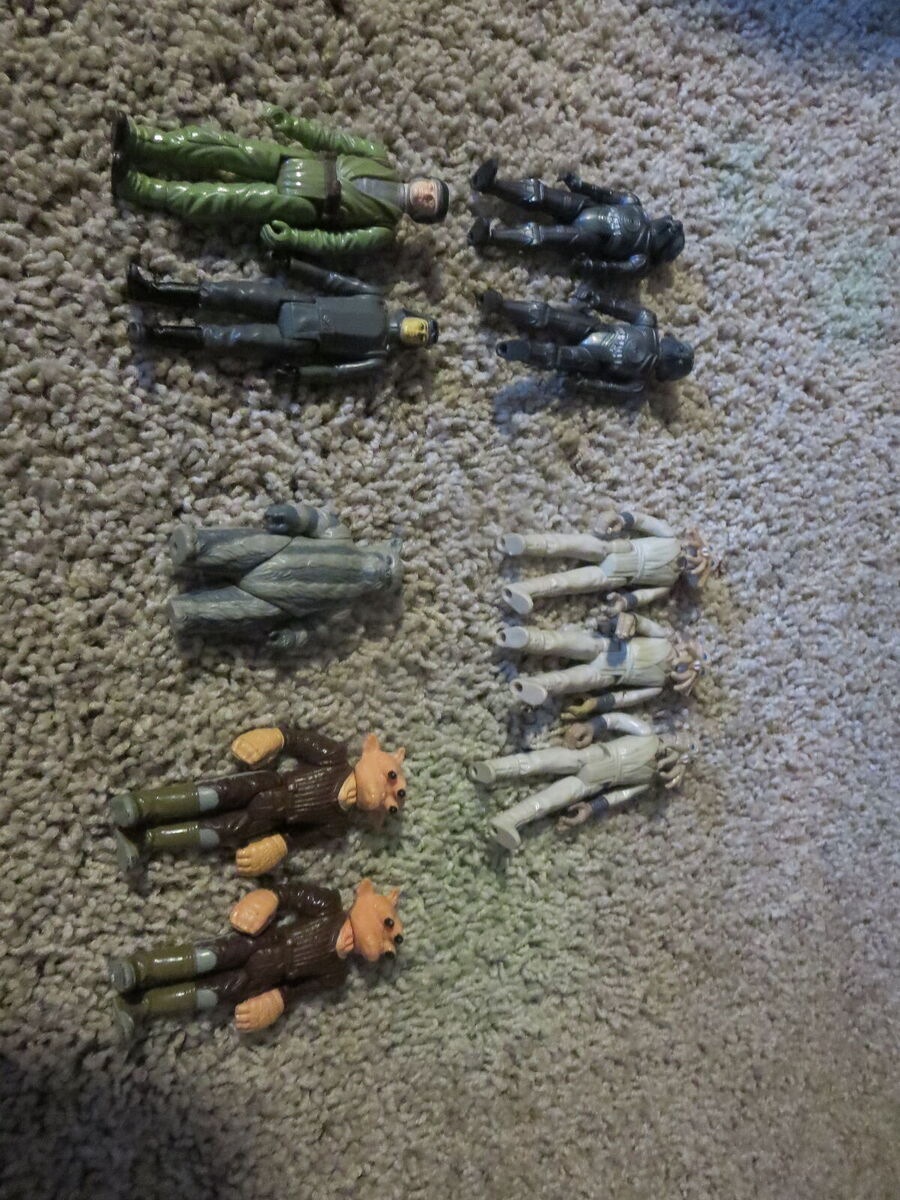 Vintage Star wars action figures 1983 lot of 10