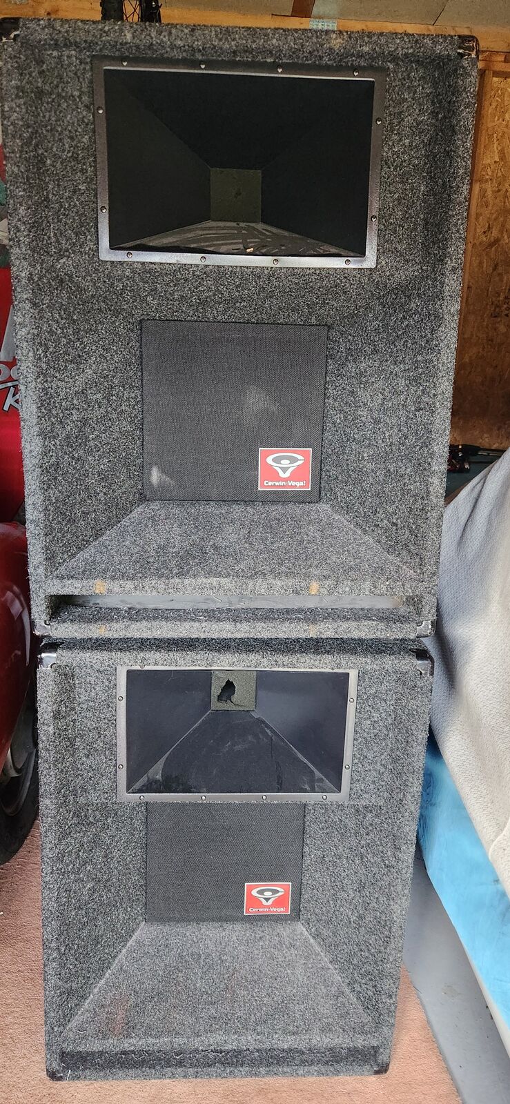 Speakers (2) Cerwin Vega V30X PA Speakers