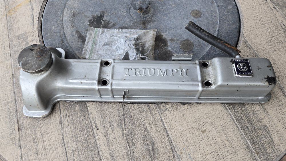 Triumph Engine Valve Cover For Sale